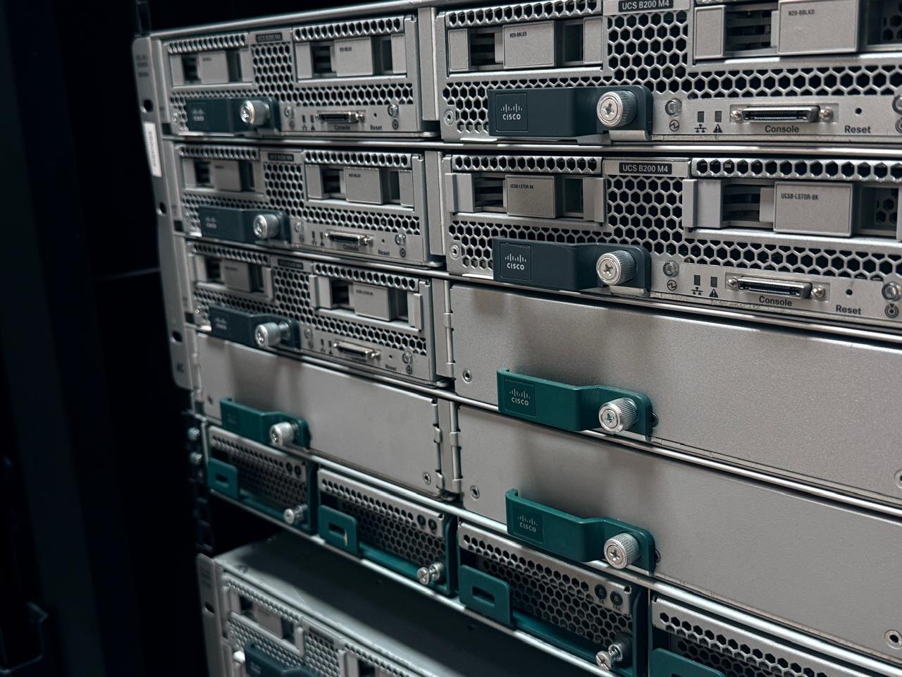 Servidores Cisco en un centro de datos